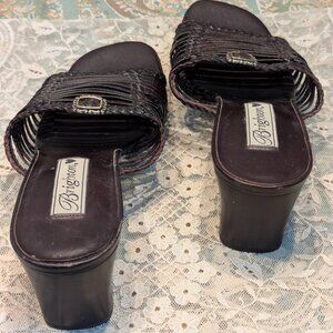 BRIGHTON HEELED SANDELS